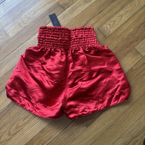 LF The Brand Sport Women's Boxing Short Red Size XS - Picture 6 of 6